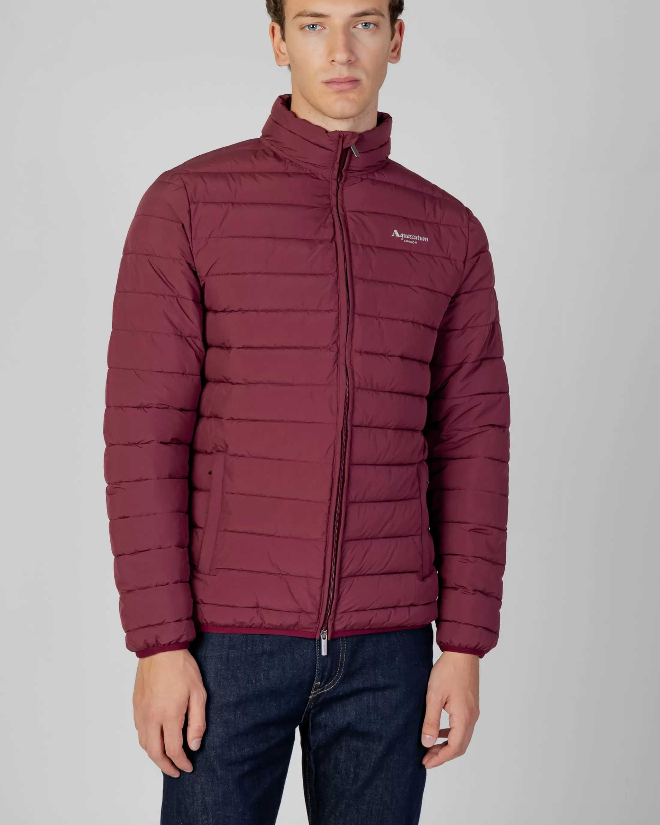 Aquascutum Active 100Gr | Active100Gr Mock Neck Jacket