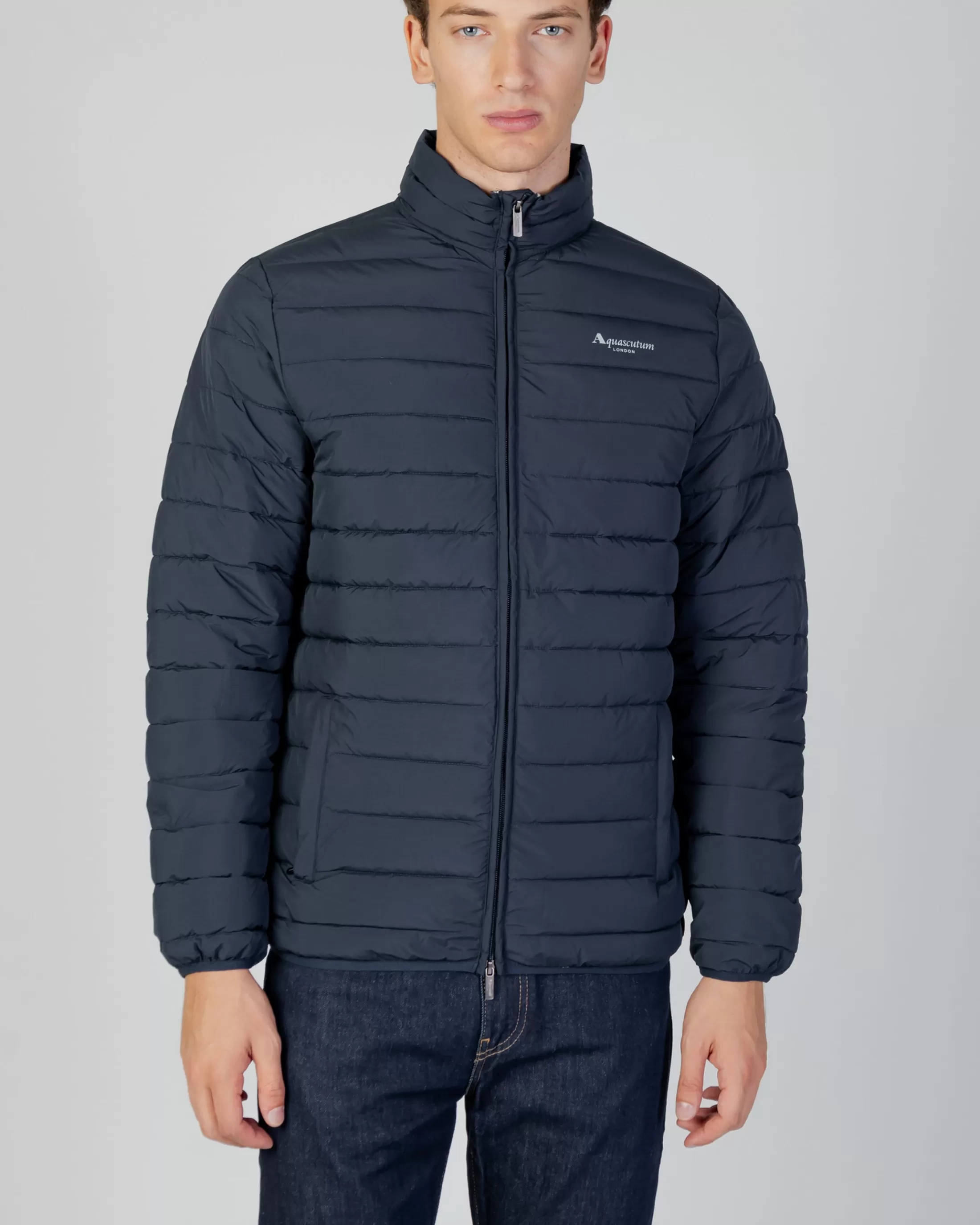 Aquascutum Active 100Gr | Active100Gr Mock Neck Jacket