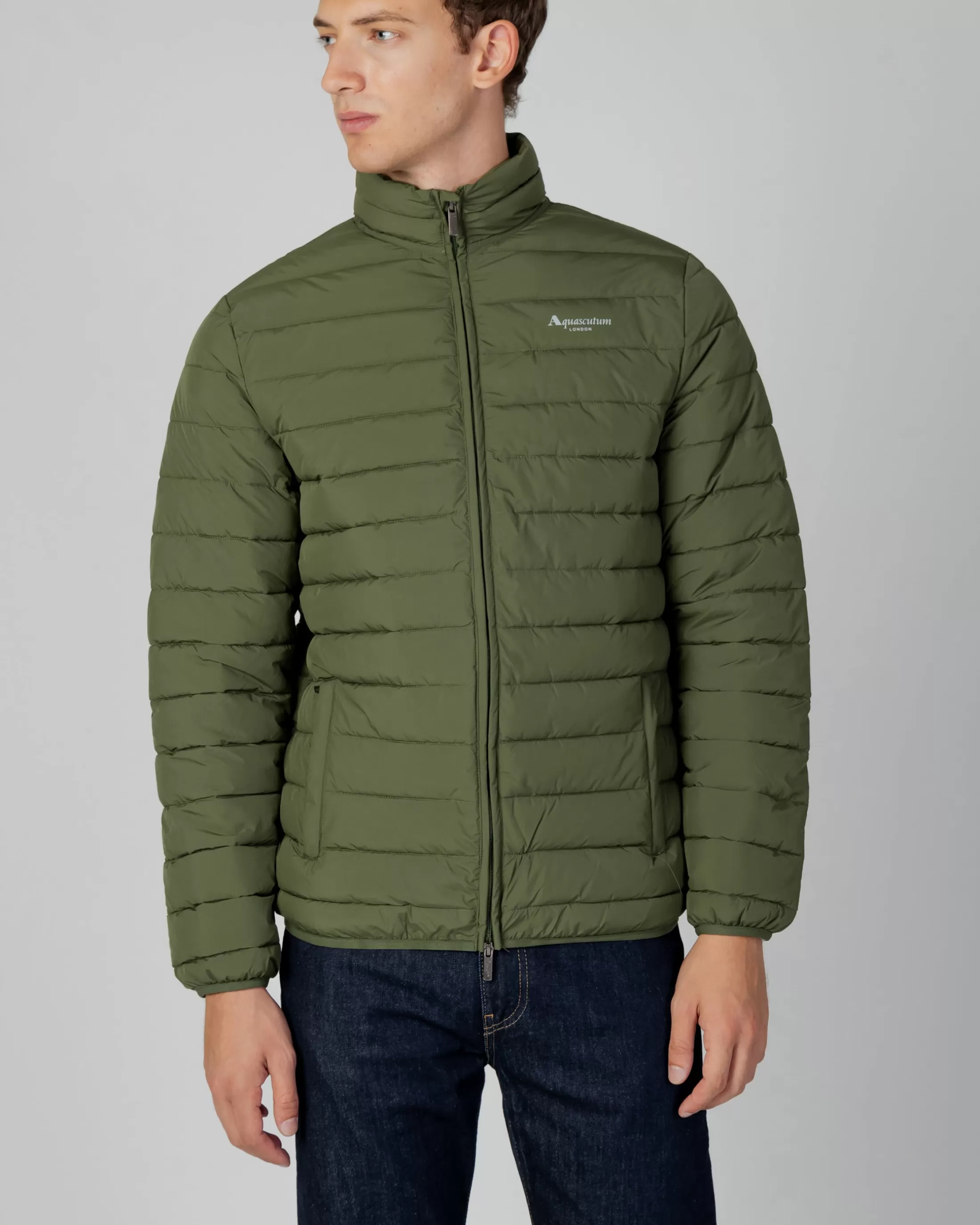 Aquascutum Active 100Gr | Active100Gr Mock Neck Jacket