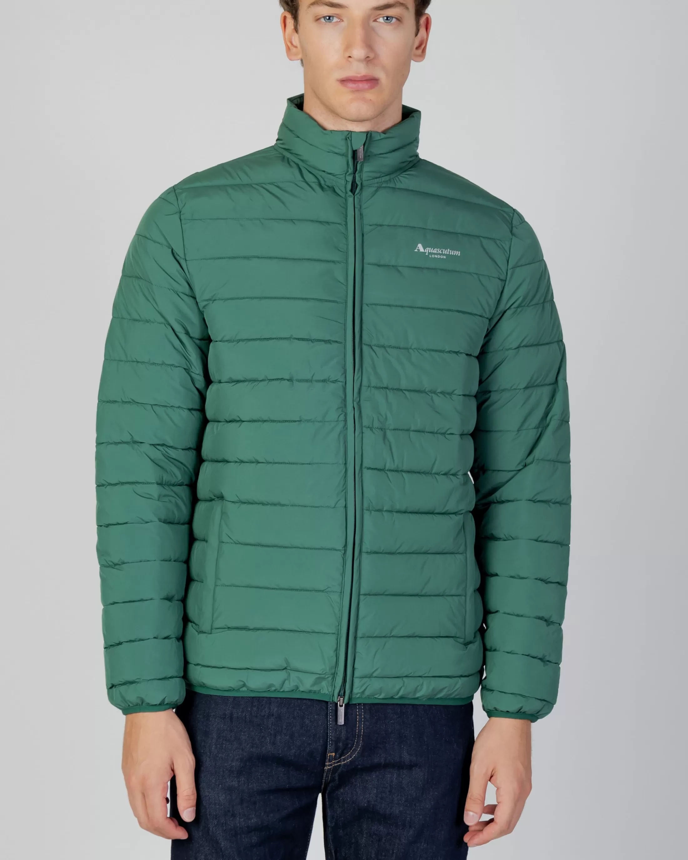 Aquascutum Active 100Gr | Active100Gr Mock Neck Jacket