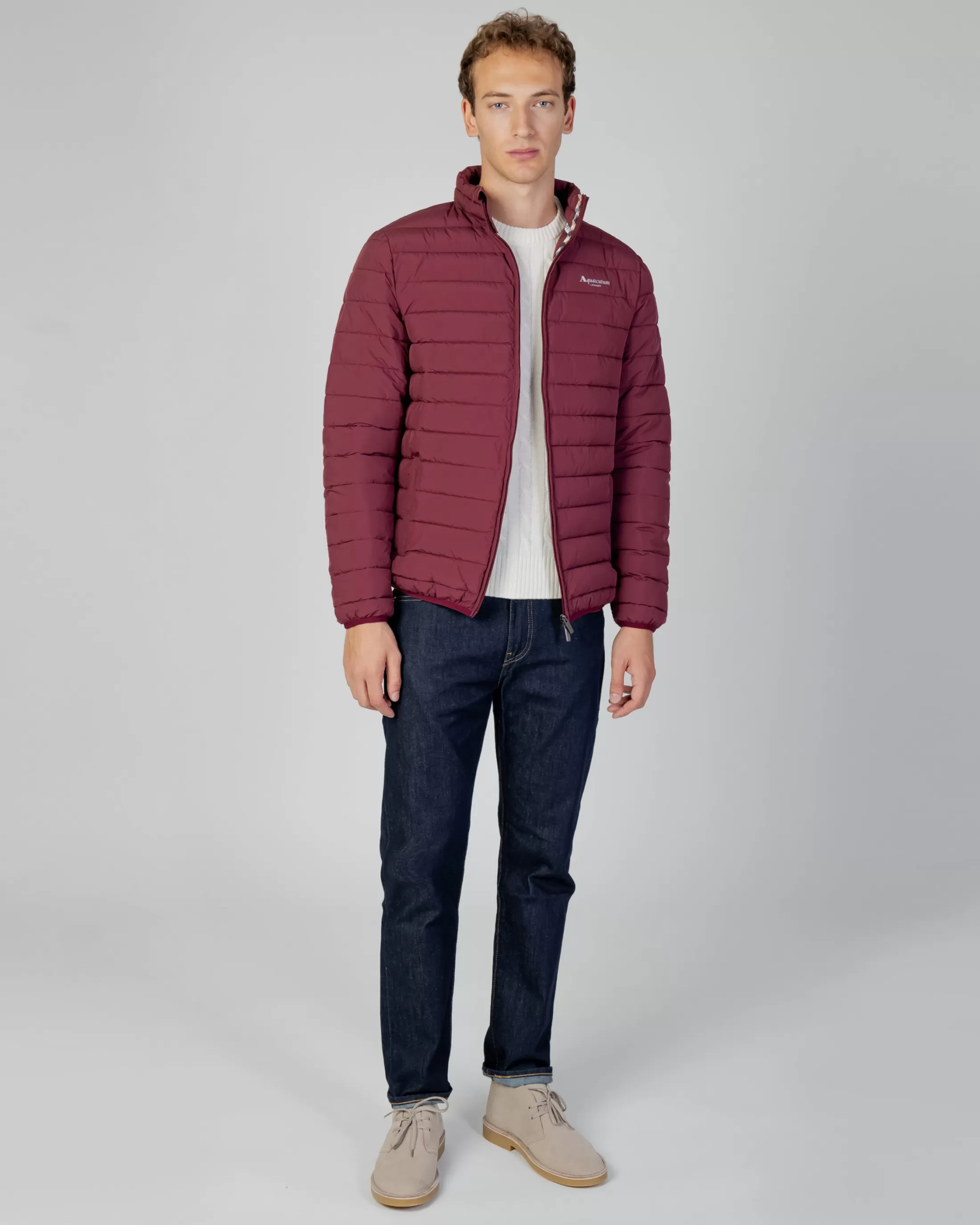 Aquascutum Active 100Gr | Active100Gr Mock Neck Jacket