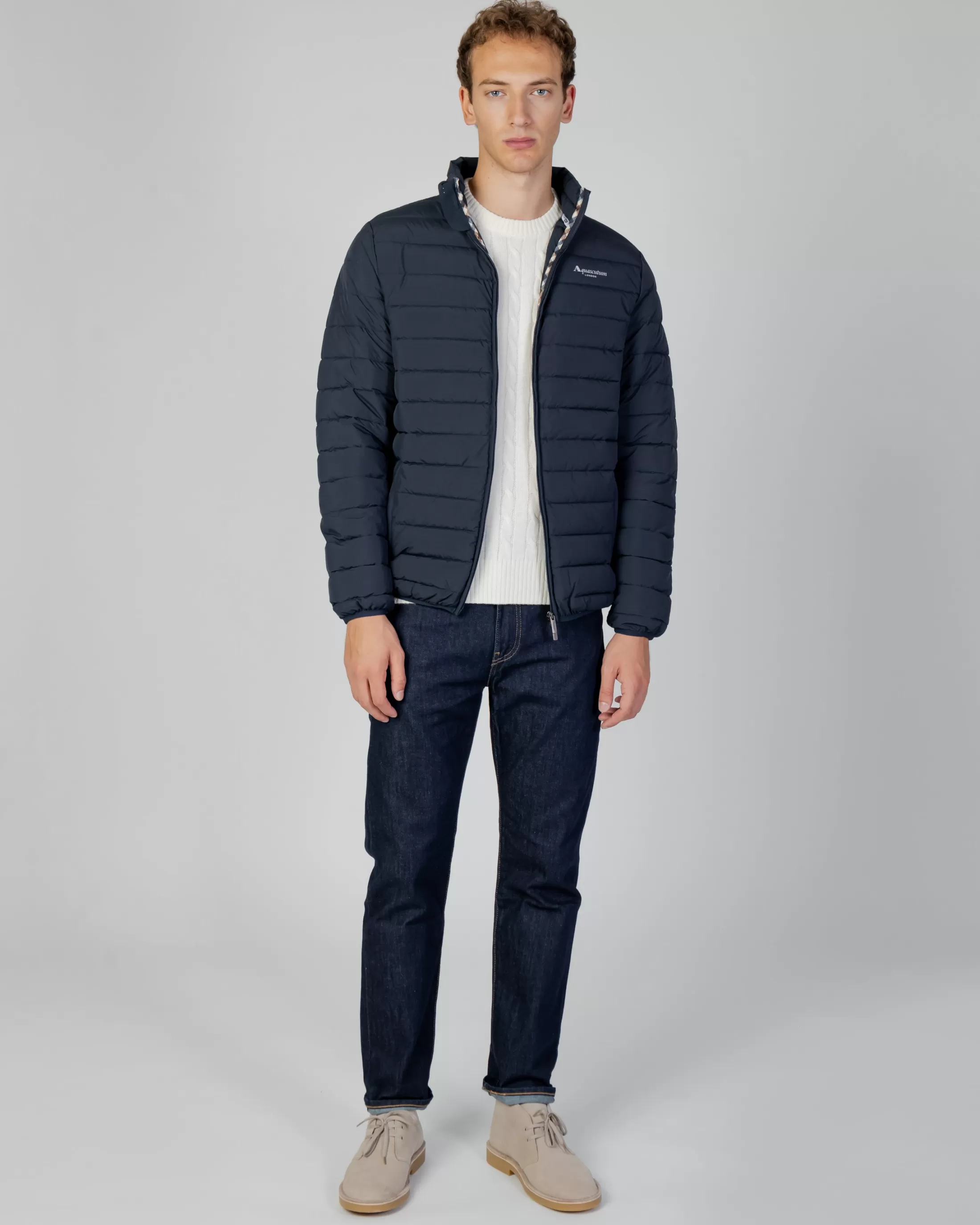 Aquascutum Active 100Gr | Active100Gr Mock Neck Jacket