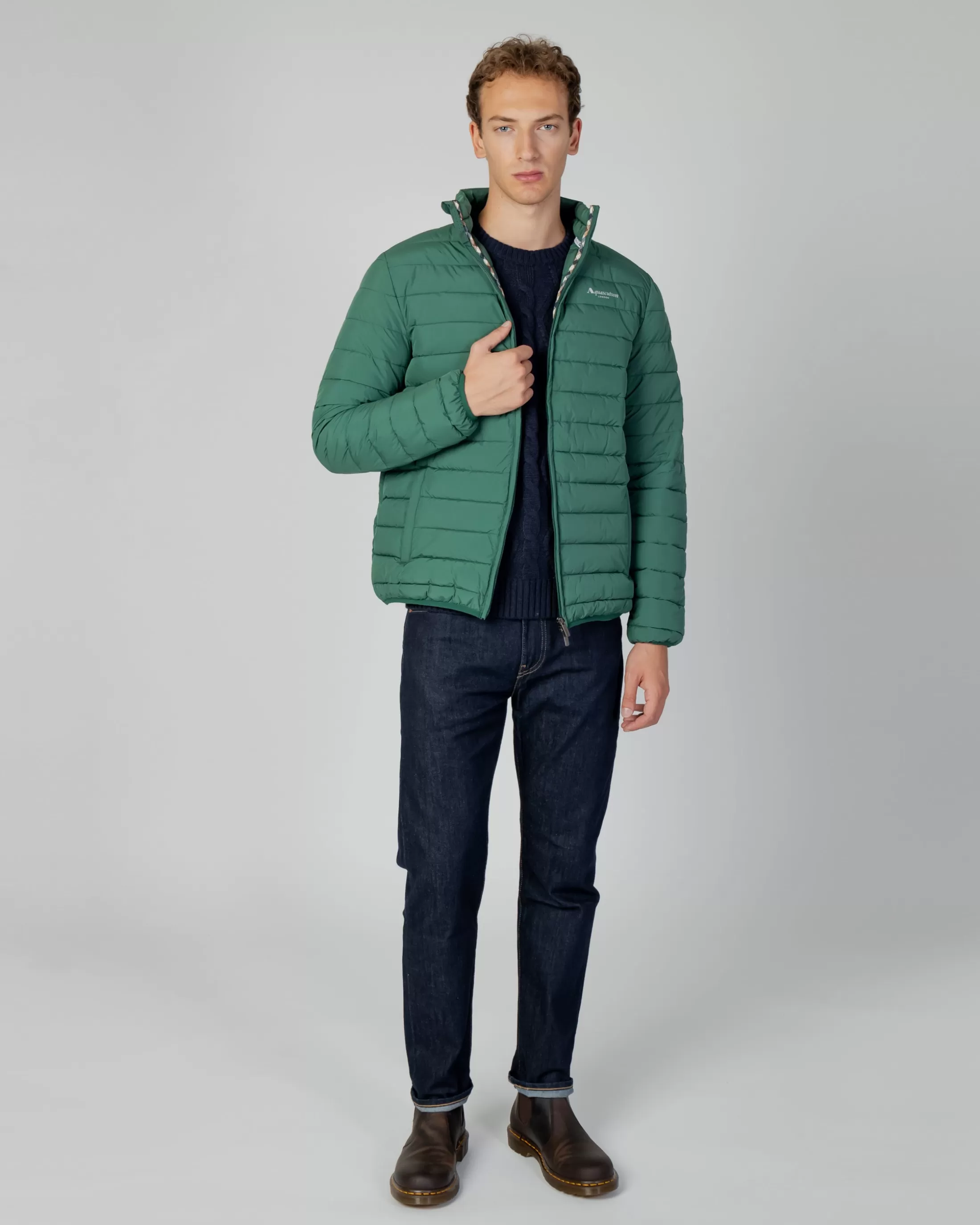 Aquascutum Active 100Gr | Active100Gr Mock Neck Jacket