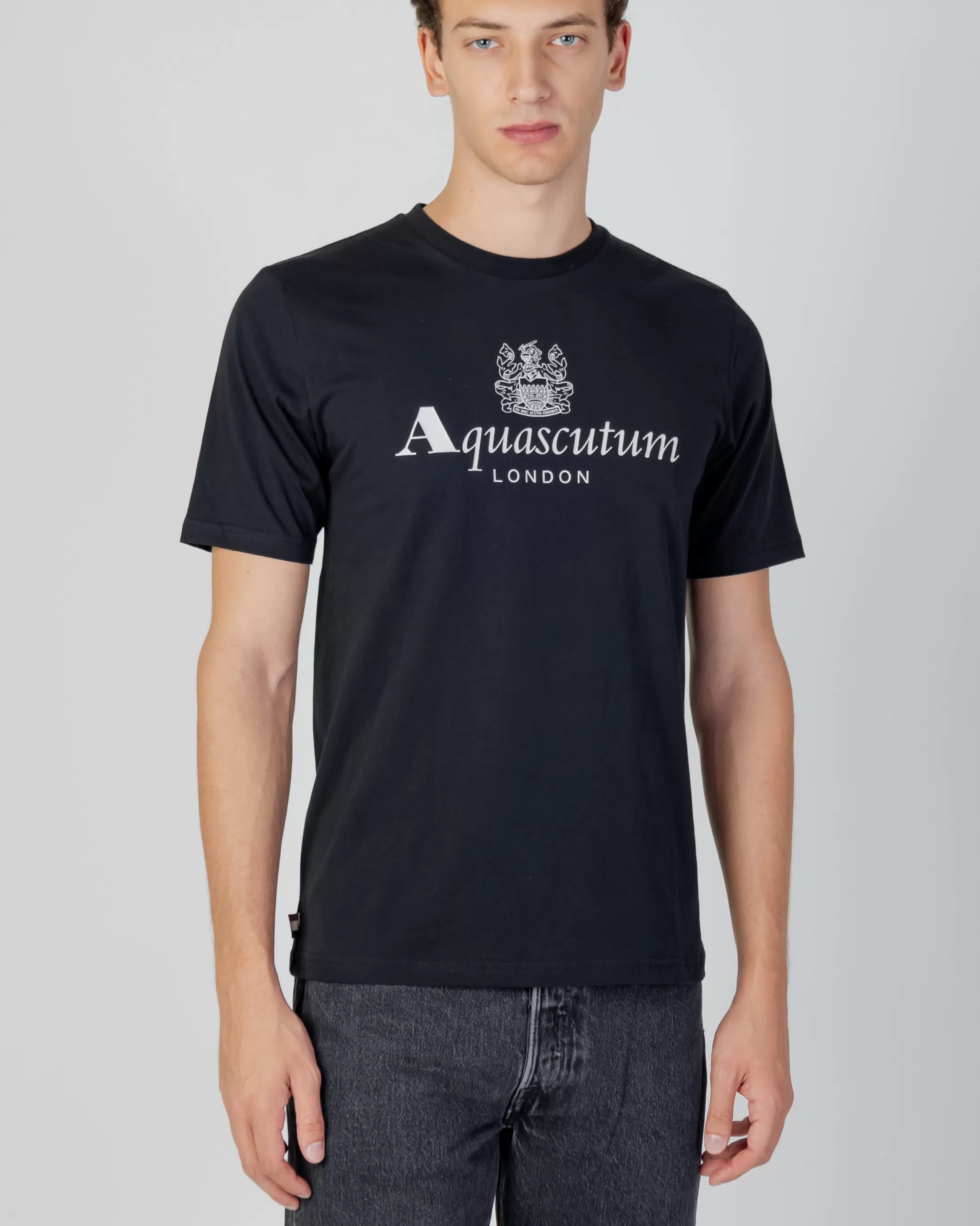 Aquascutum Active T-Shirts | Active Big Logo