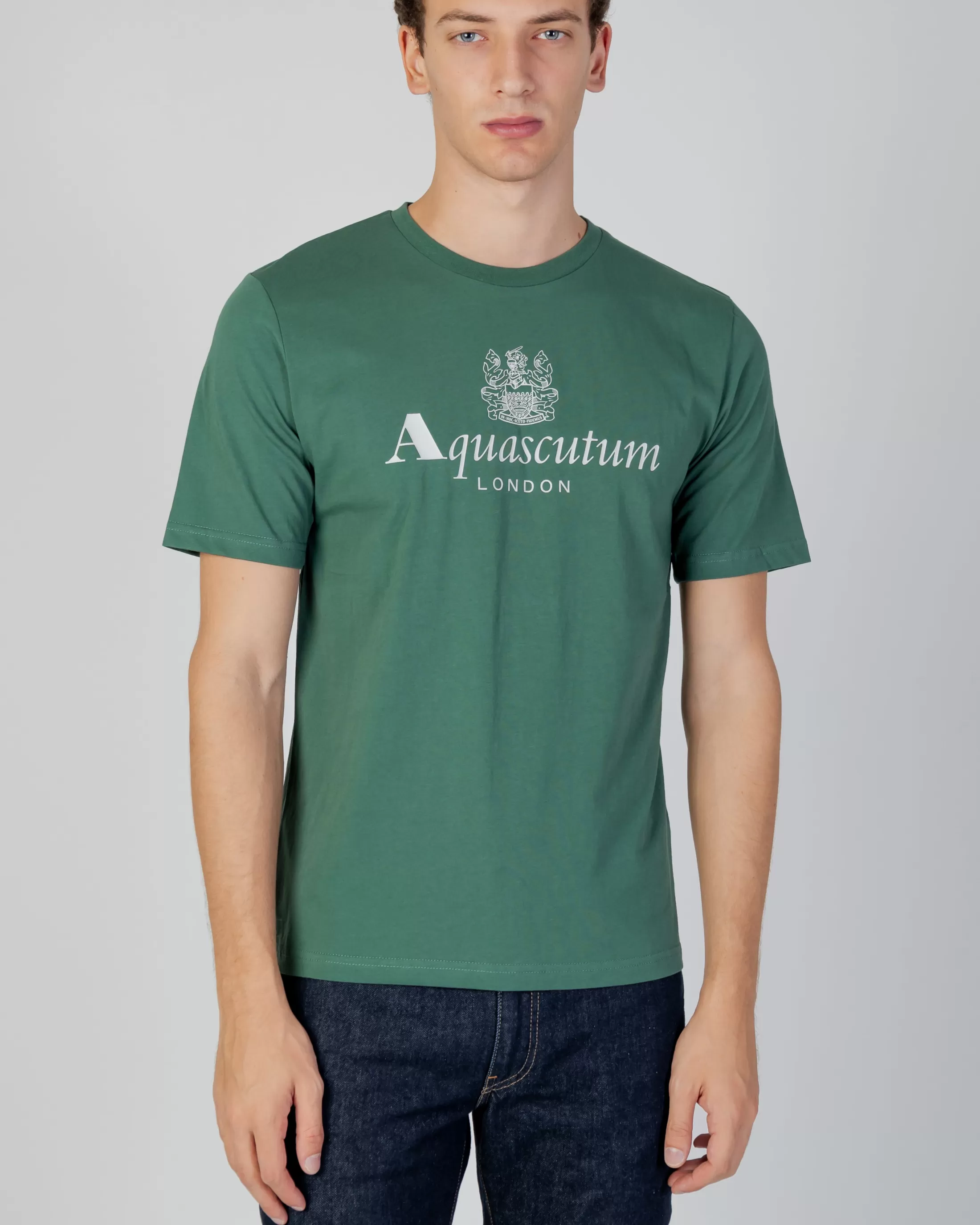 Aquascutum Active T-Shirts | Active Big Logo