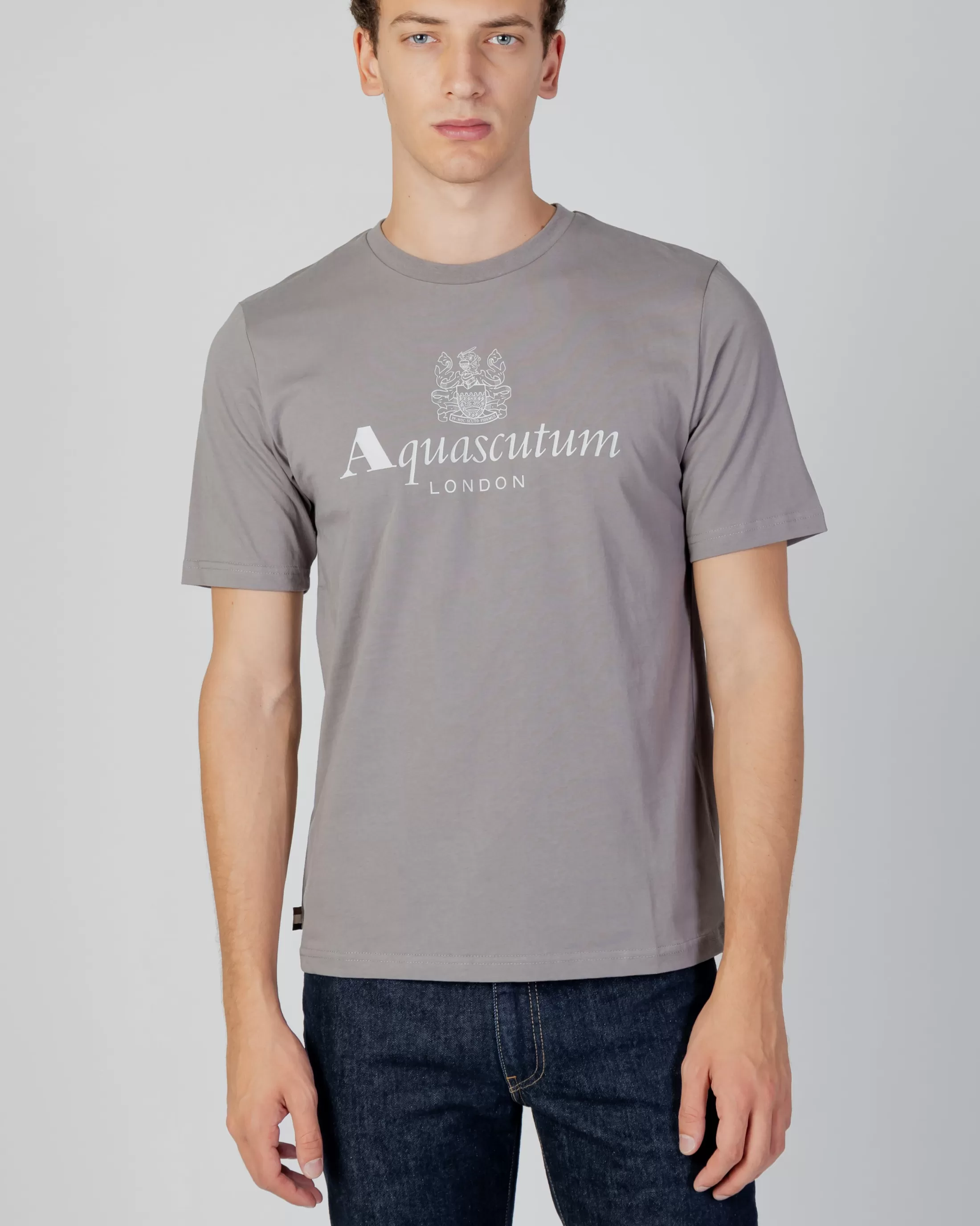 Aquascutum Active T-Shirts | Active Big Logo