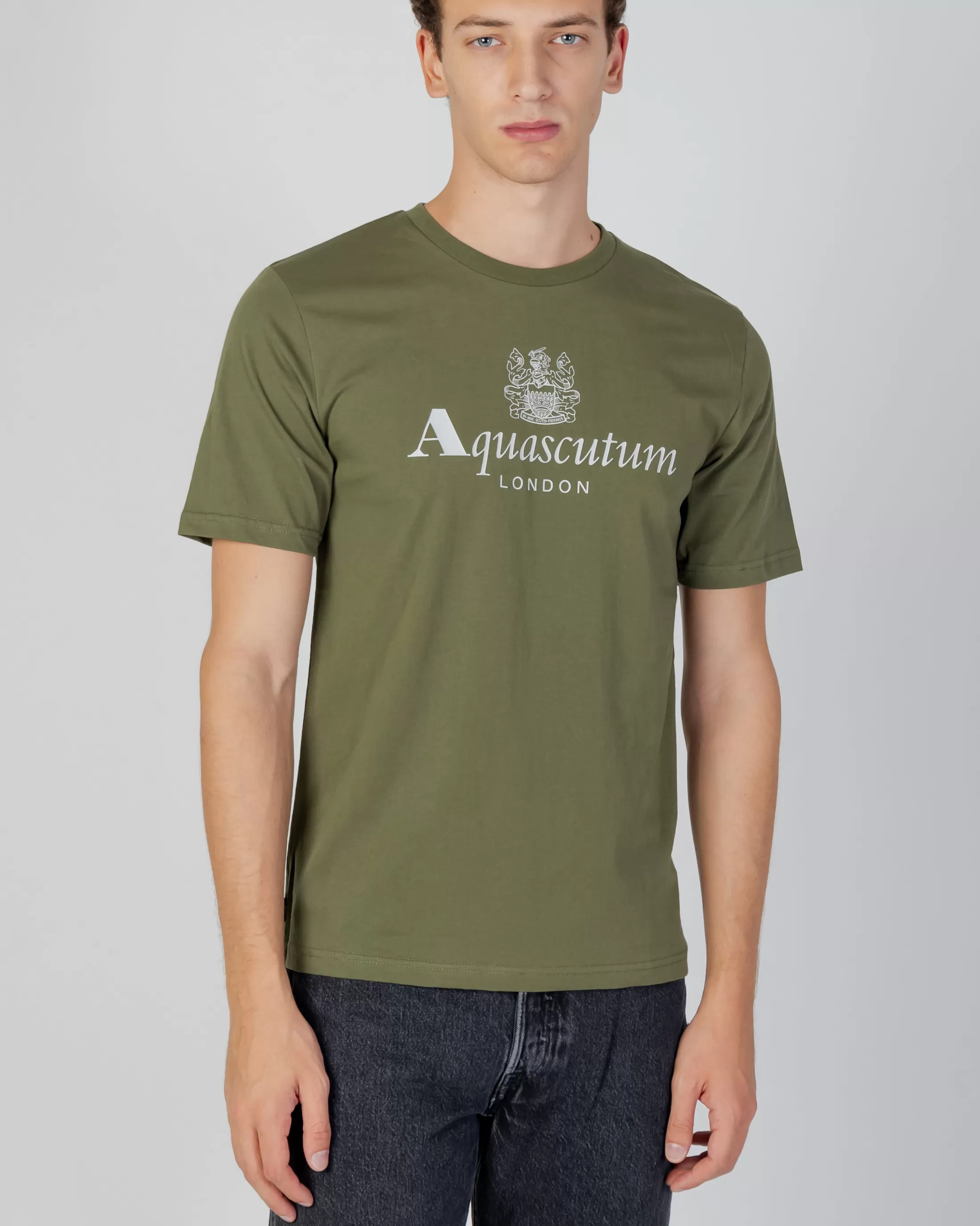 Aquascutum Active T-Shirts | Active Big Logo