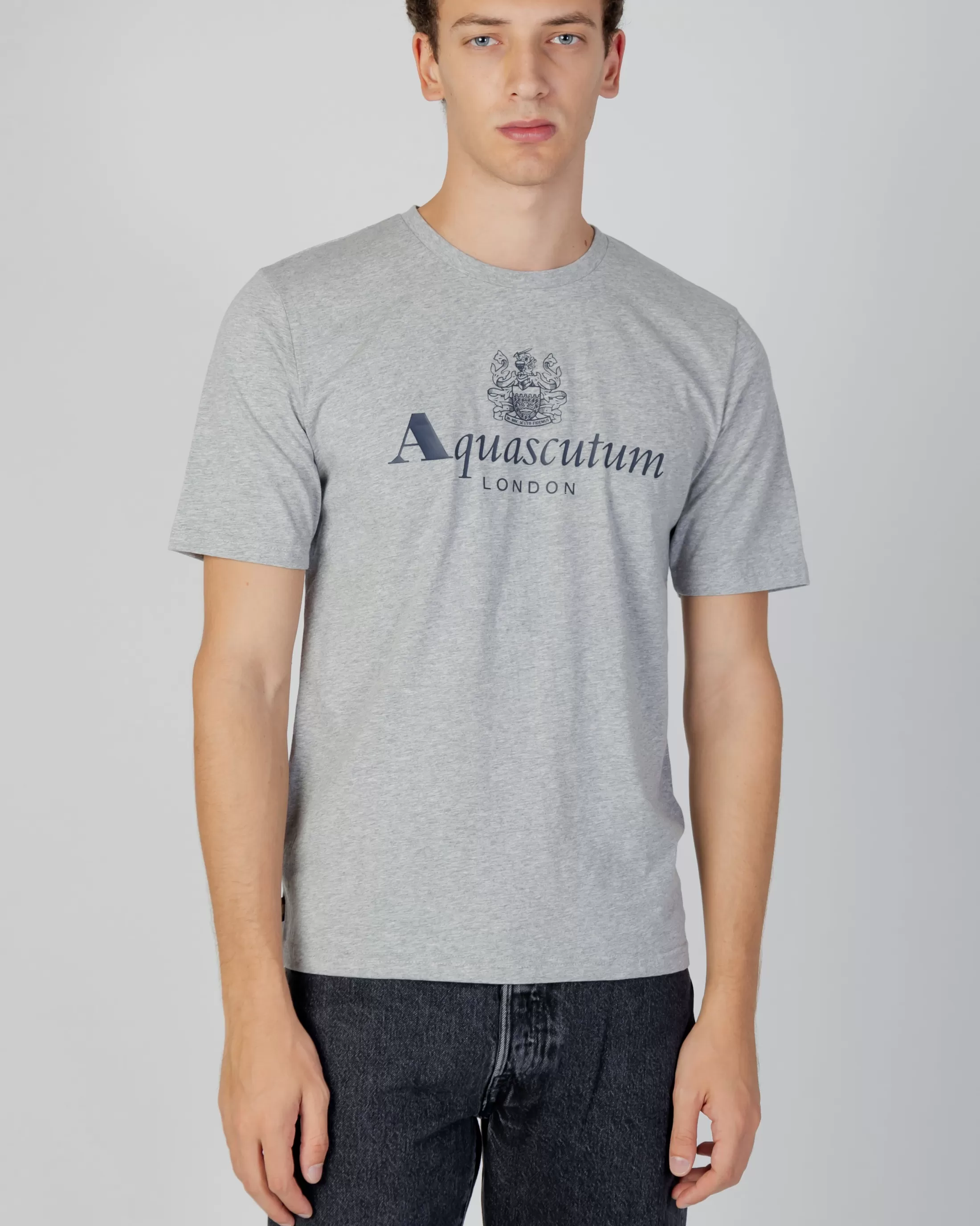 Aquascutum Active T-Shirts | Active Big Logo