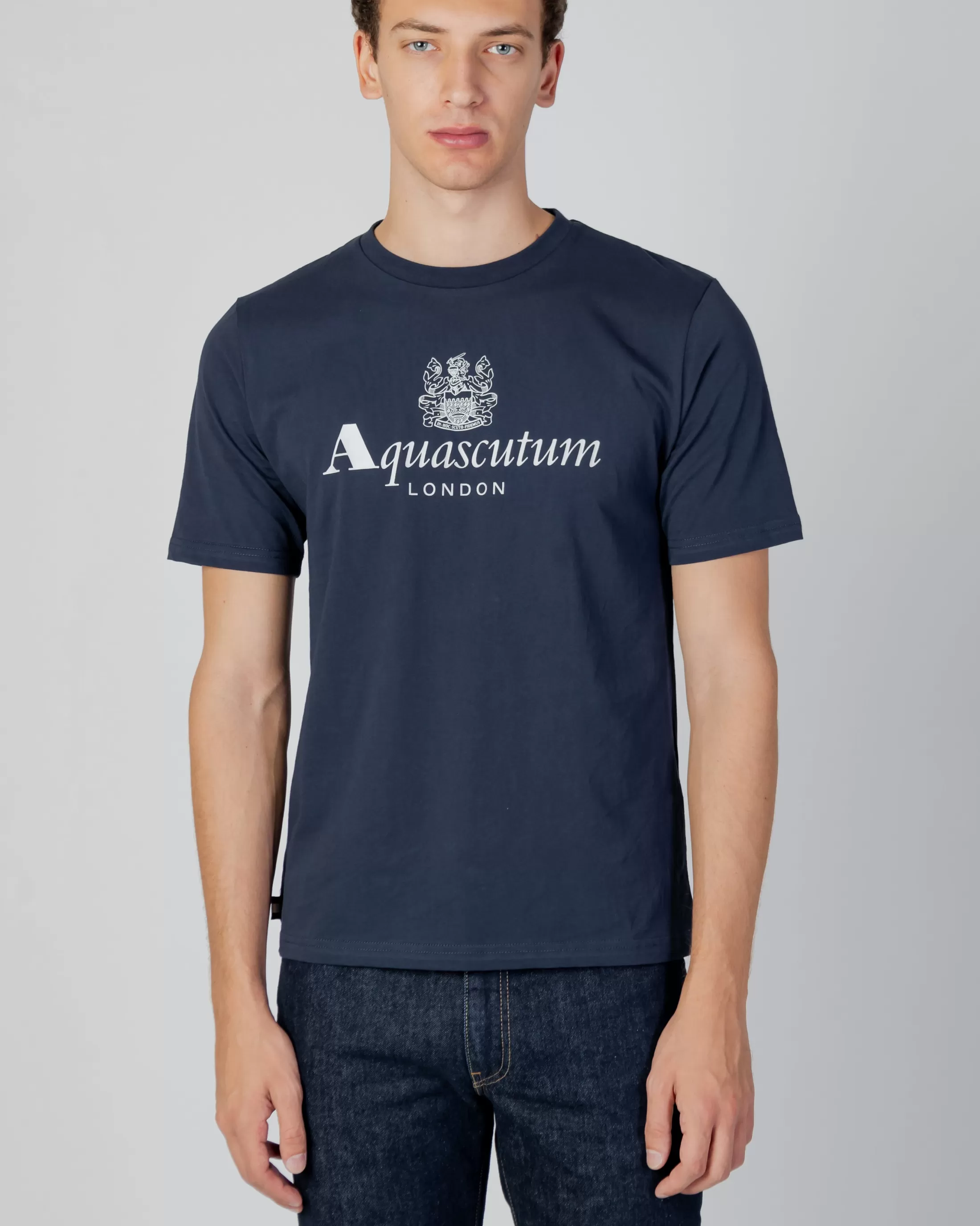 Aquascutum Active T-Shirts | Active Big Logo