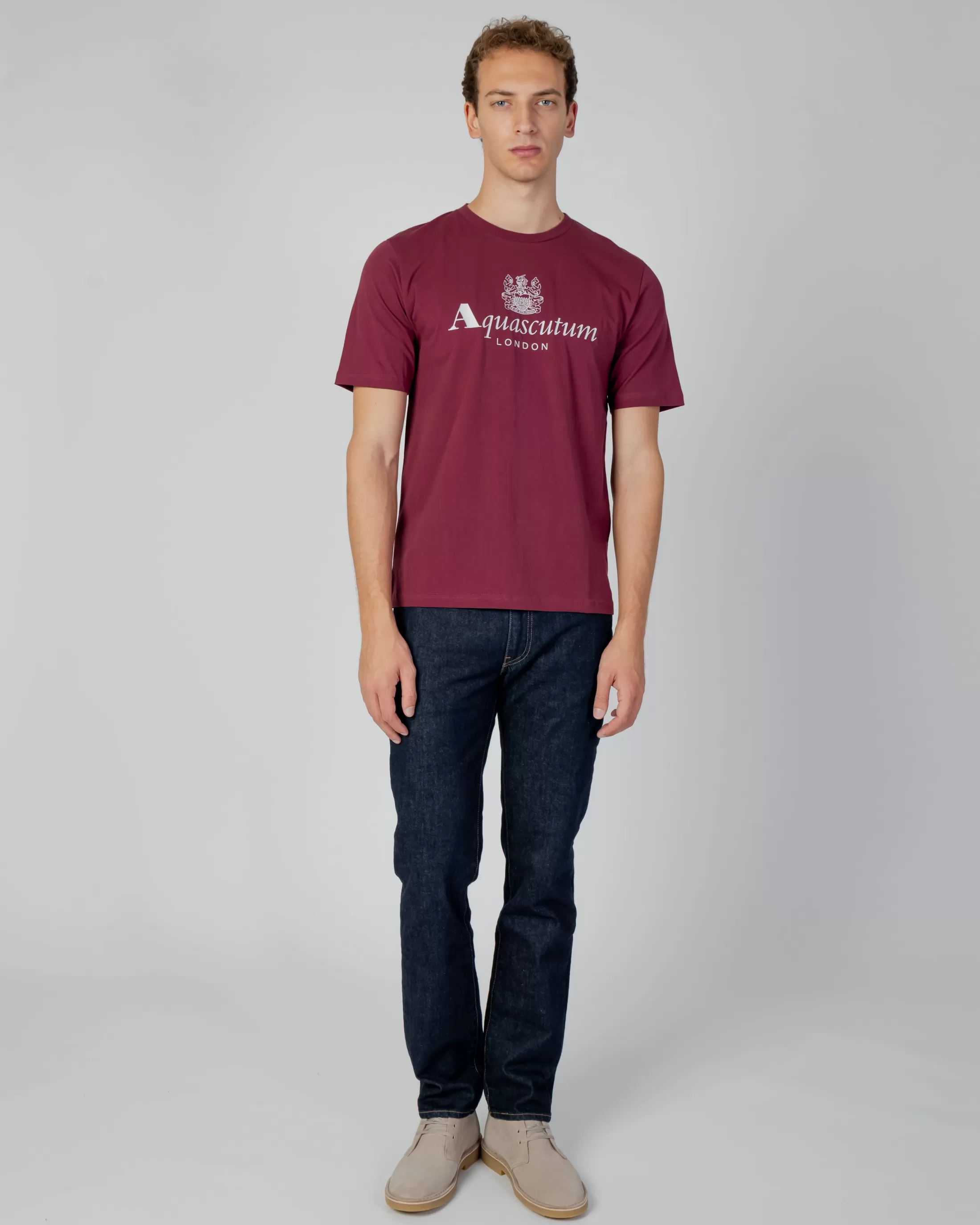 Aquascutum Active T-Shirts | Active Big Logo