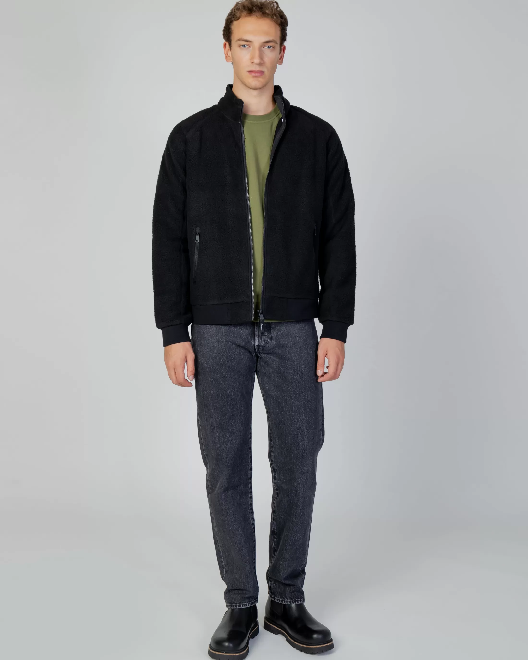 Aquascutum Active Sweatshirts | Active One Color Sherpa