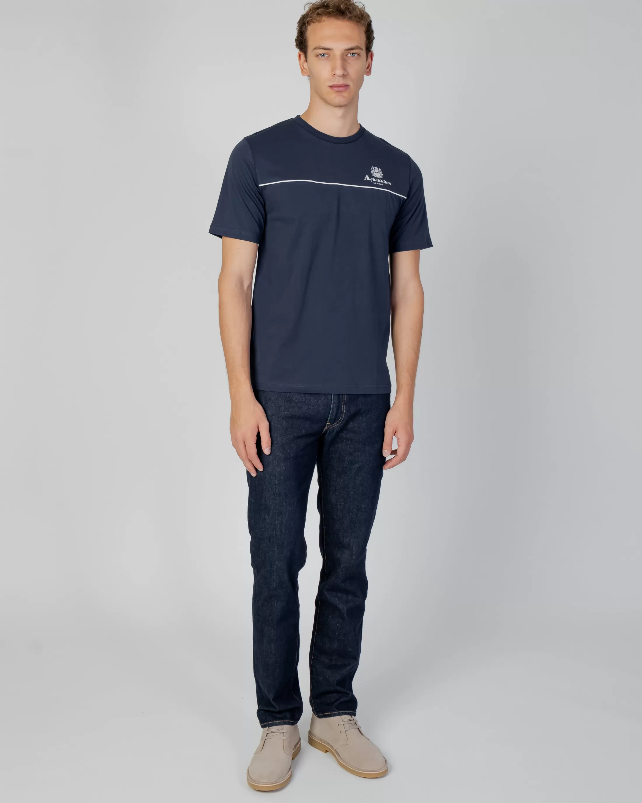 Aquascutum Active T-Shirts | Active Piping