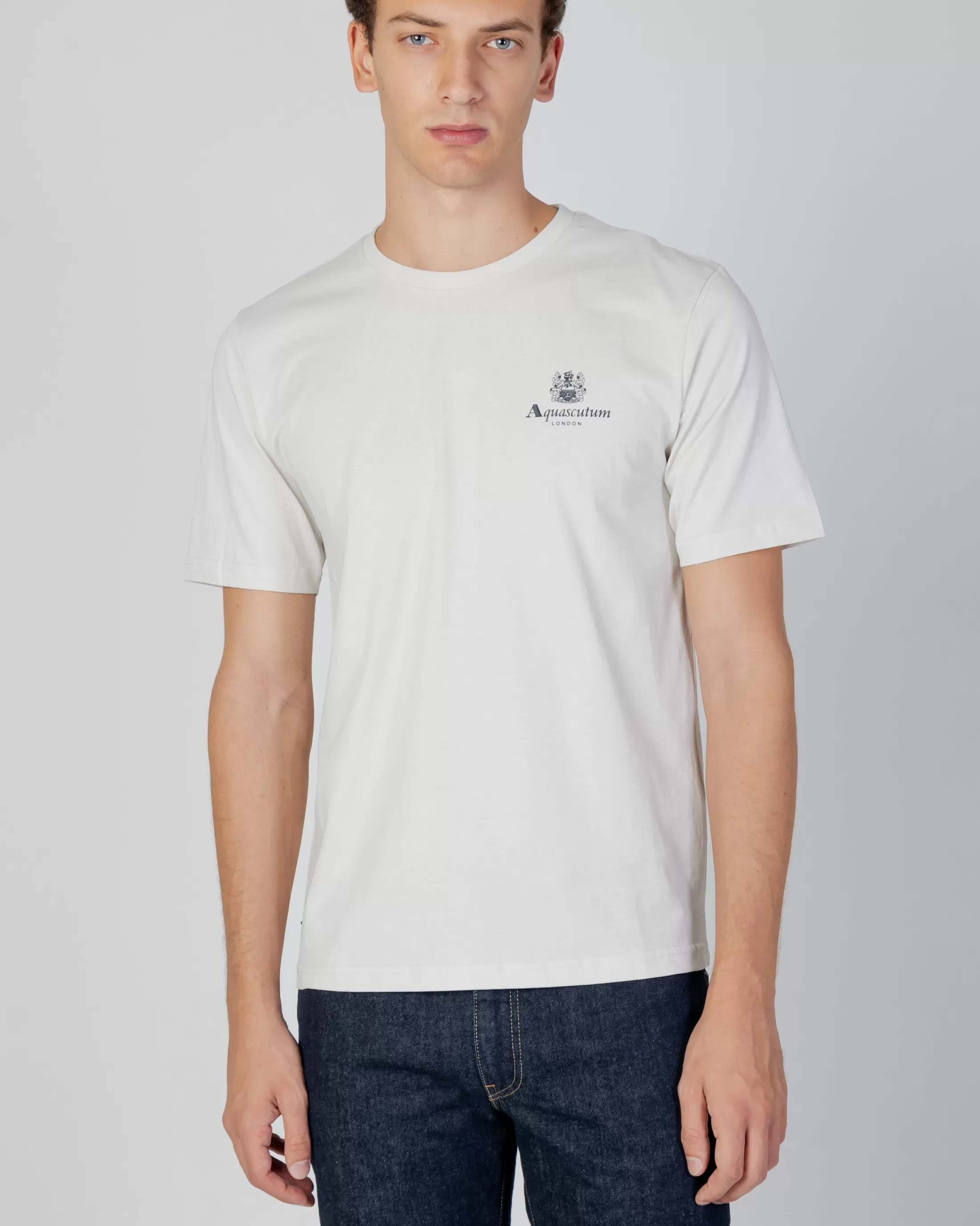 Aquascutum Active T-Shirts | Active Small Logo