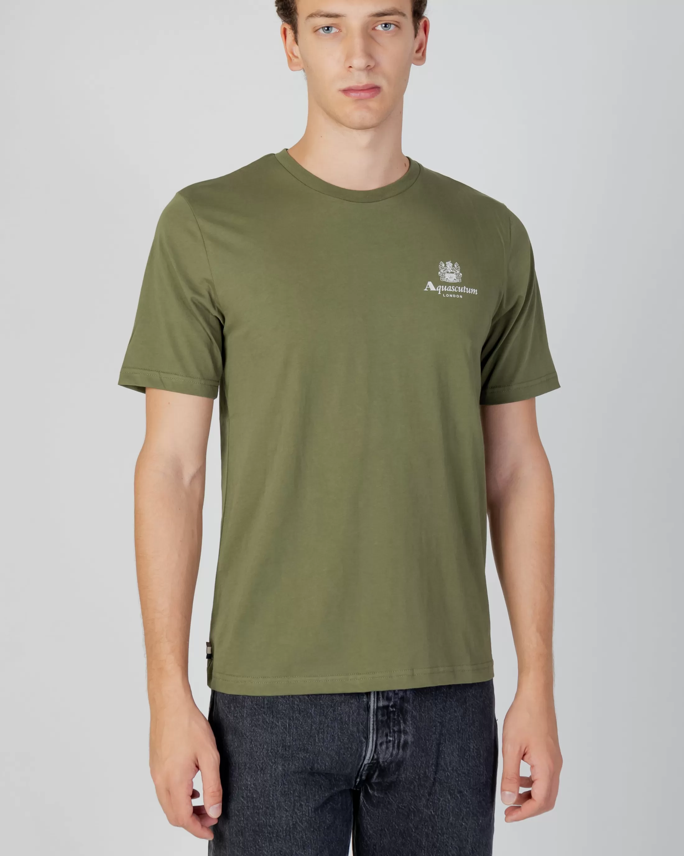 Aquascutum Active T-Shirts | Active Small Logo