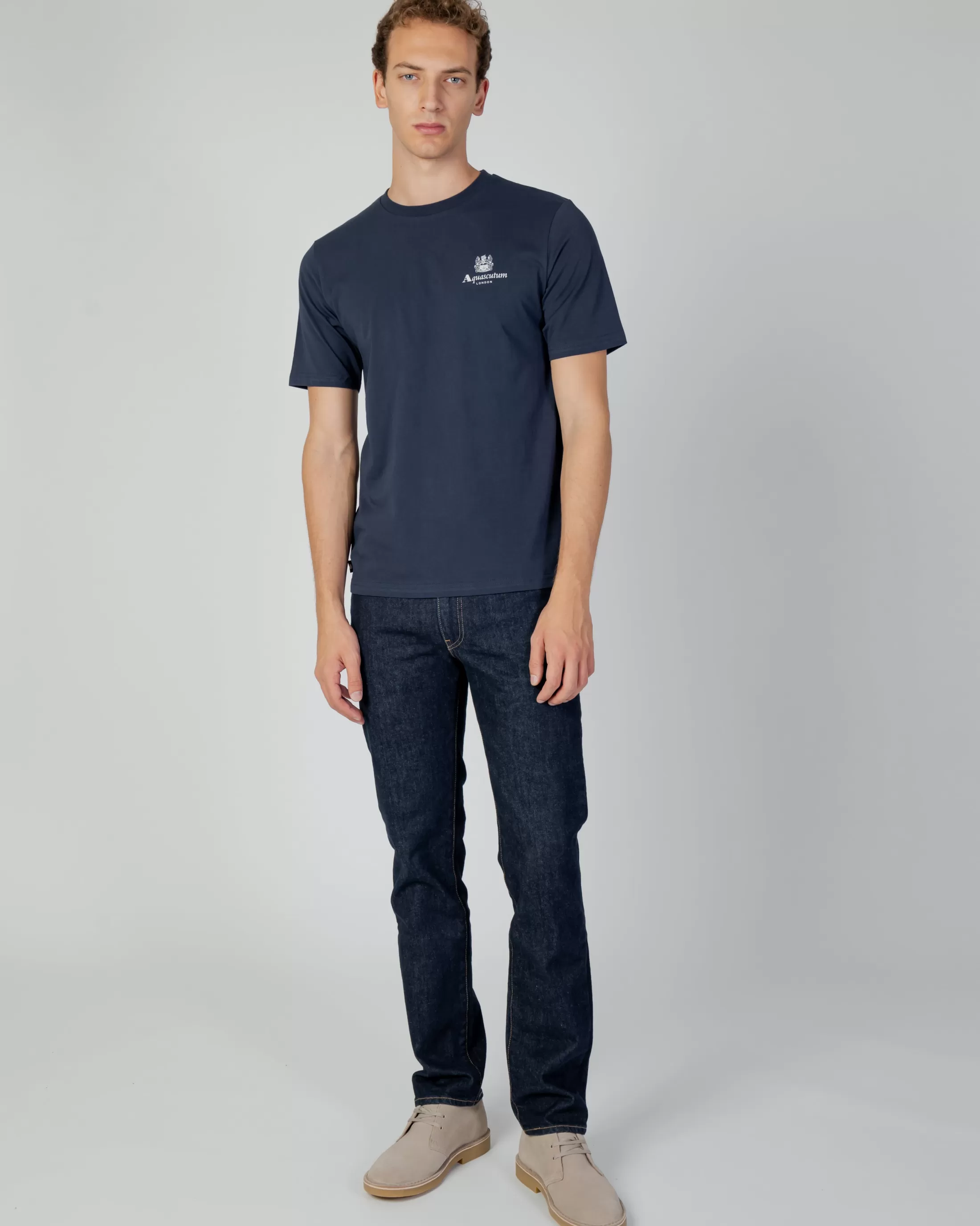 Aquascutum Active T-Shirts | Active Small Logo