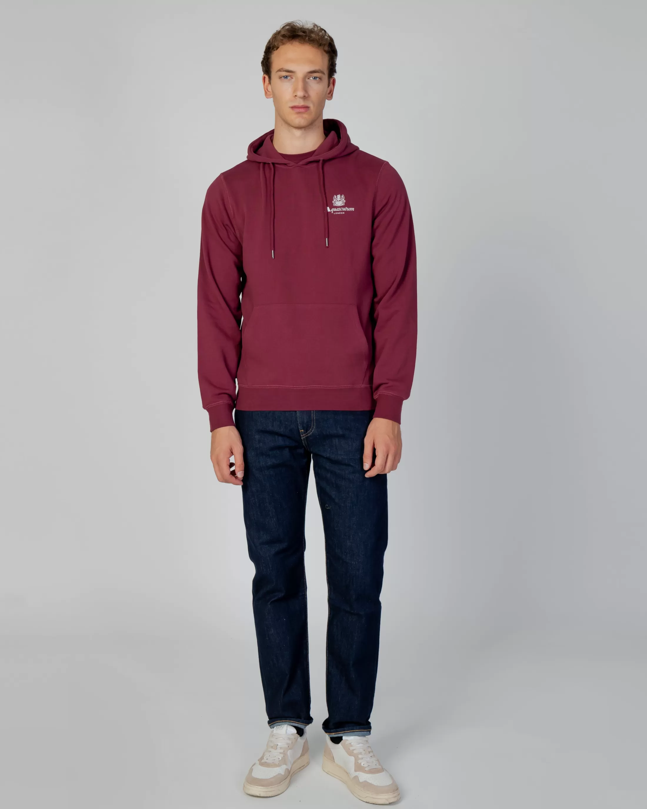 Aquascutum Active Sweatshirts | Active Small Logo Hoodie Fleece