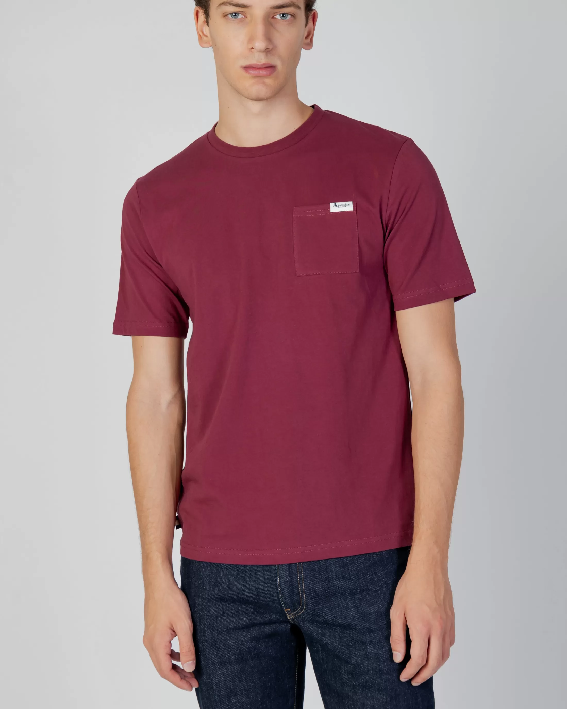 Aquascutum Active T-Shirts | Active Small Logo Pocket T-Shirt