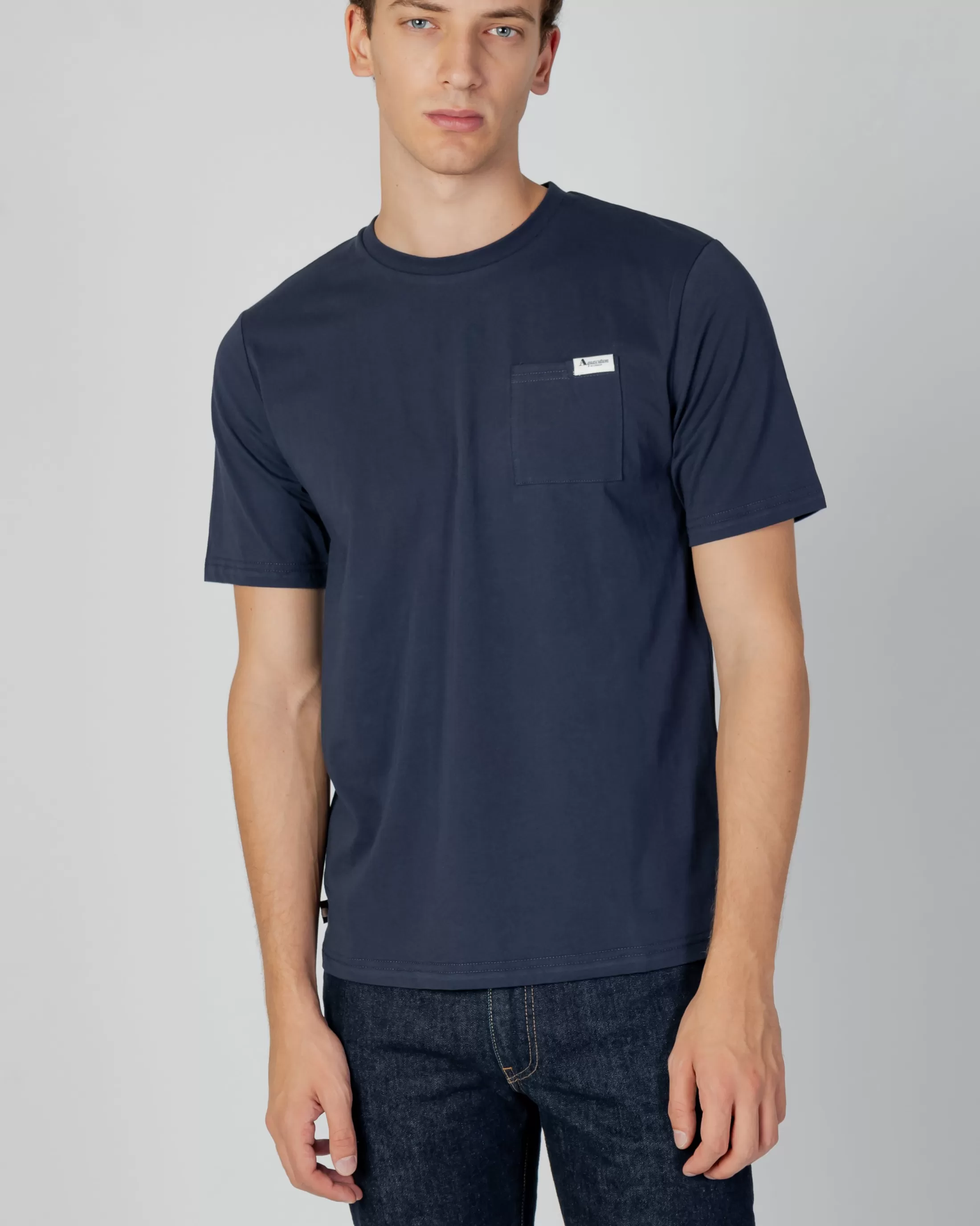 Aquascutum Active T-Shirts | Active Small Logo Pocket T-Shirt