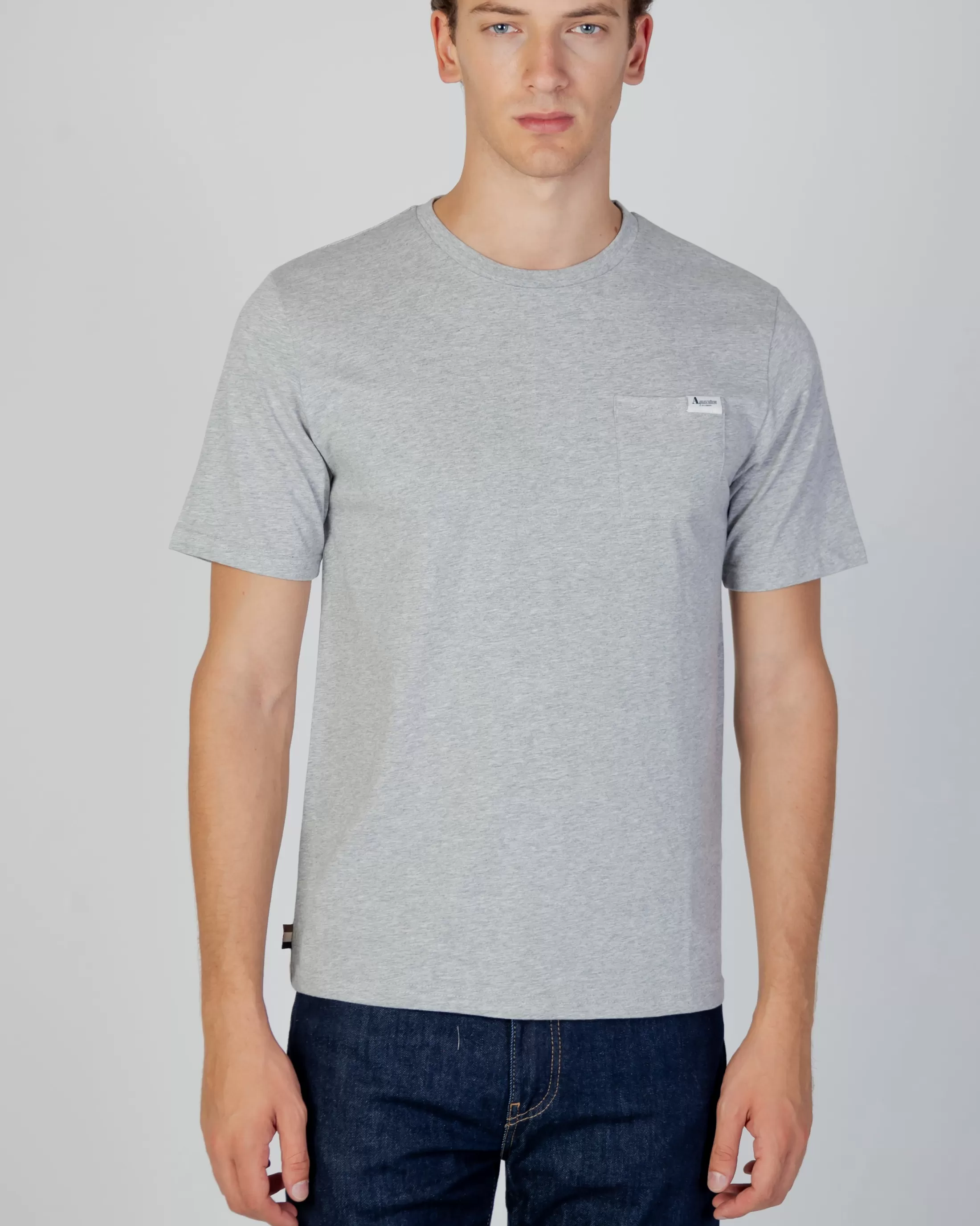 Aquascutum Active T-Shirts | Active Small Logo Pocket T-Shirt