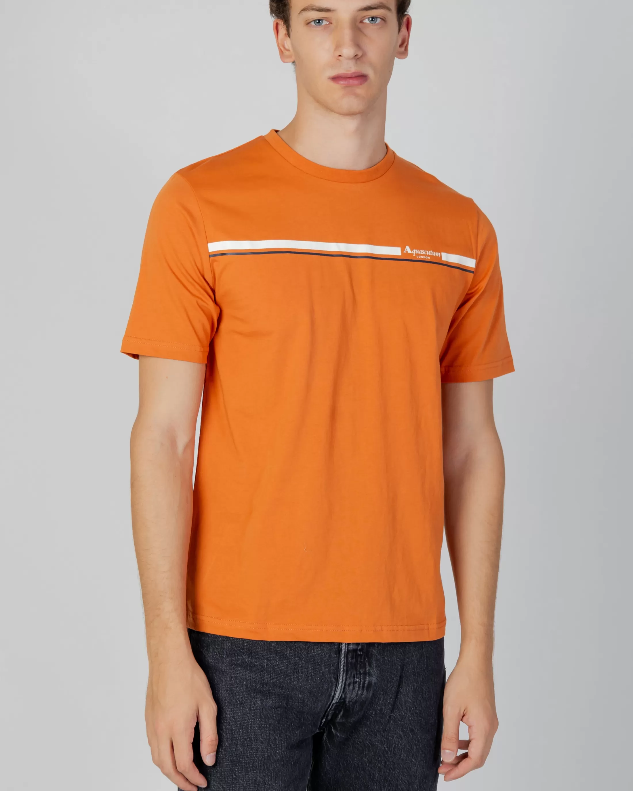 Aquascutum Active T-Shirts | Active Stripes