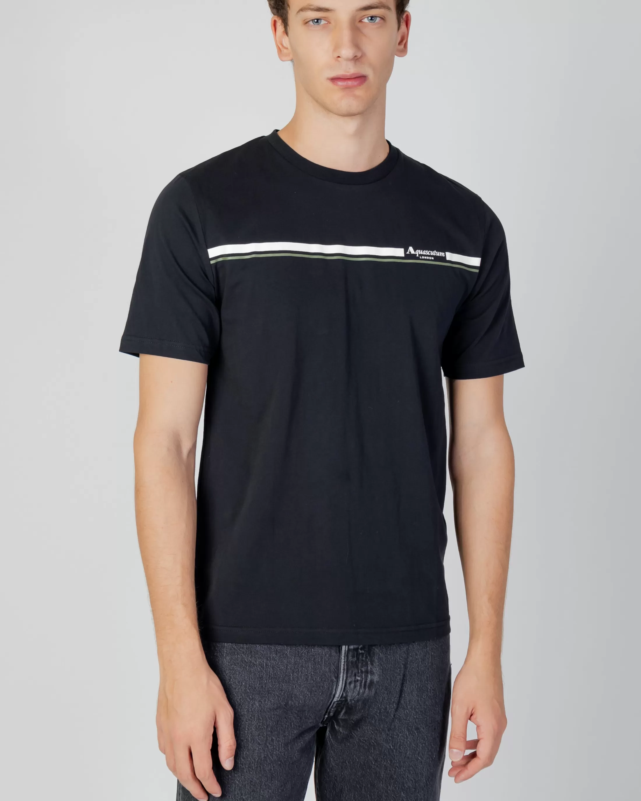 Aquascutum Active T-Shirts | Active Stripes